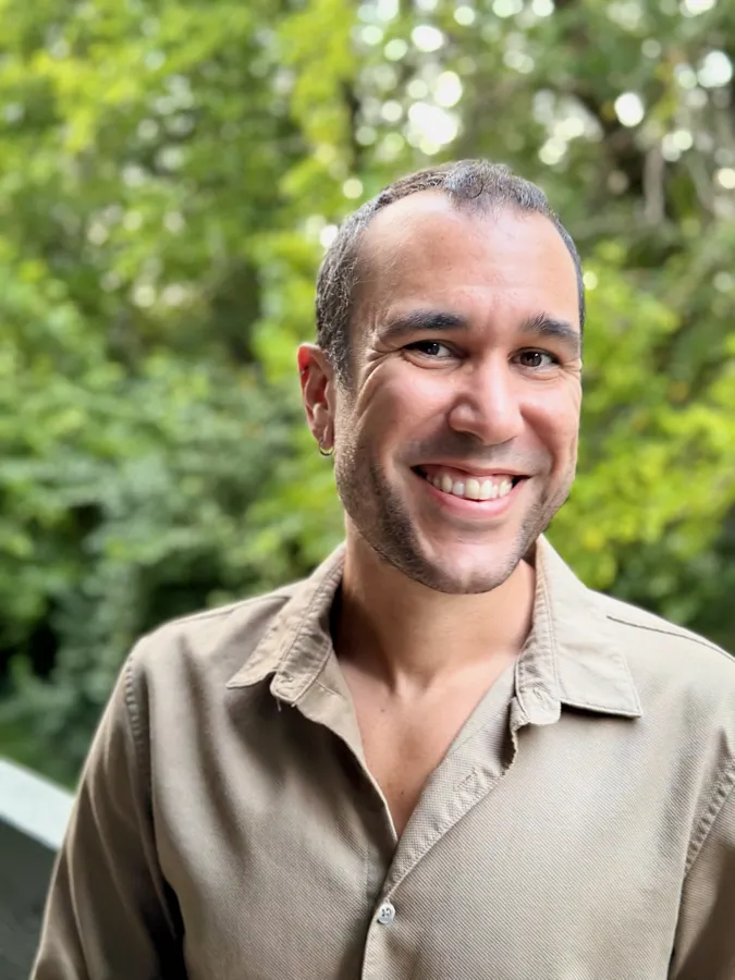 Portrait of Zentrik co-founder and CTO Pablo Vélez.